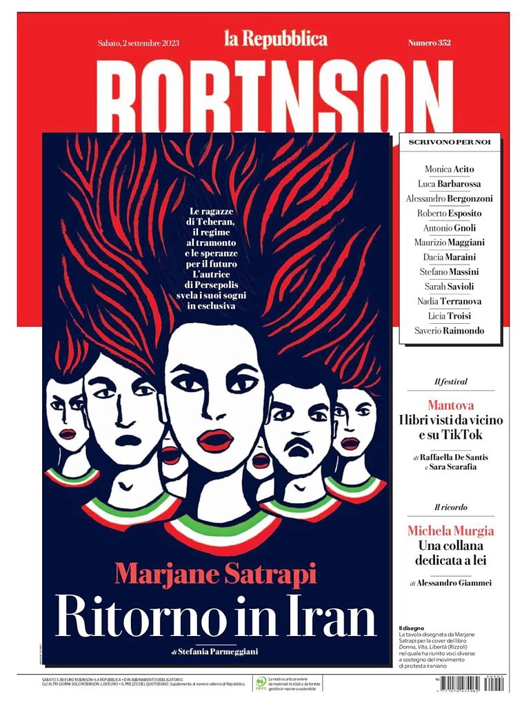 A capa da Robinson La Reppublica.jpg